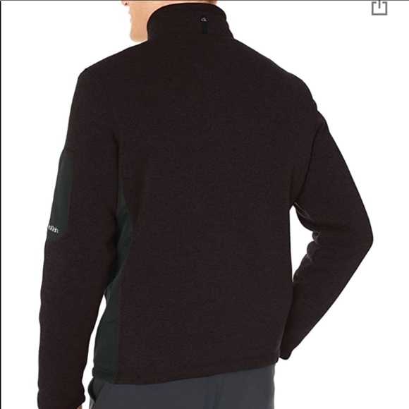 Calvin Klein Sweater Fleece Jacket Size L - Picture 4 of 11